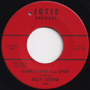 Billy Young - The Sloopy / Same Thing All Over (7 inch Record / Used)