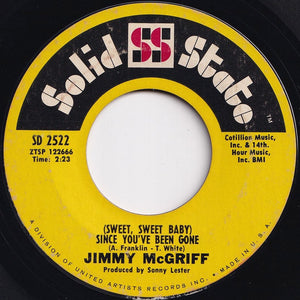 Jimmy McGriff - Honey / (Sweet, Sweet Baby) Since You've Been Gone (7 inch Record / Used)