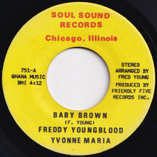 画像をギャラリービューアに読み込む, Freddy Youngblood - Baby Brown / That Ain&#39;t Right (7 inch Record / Used)
