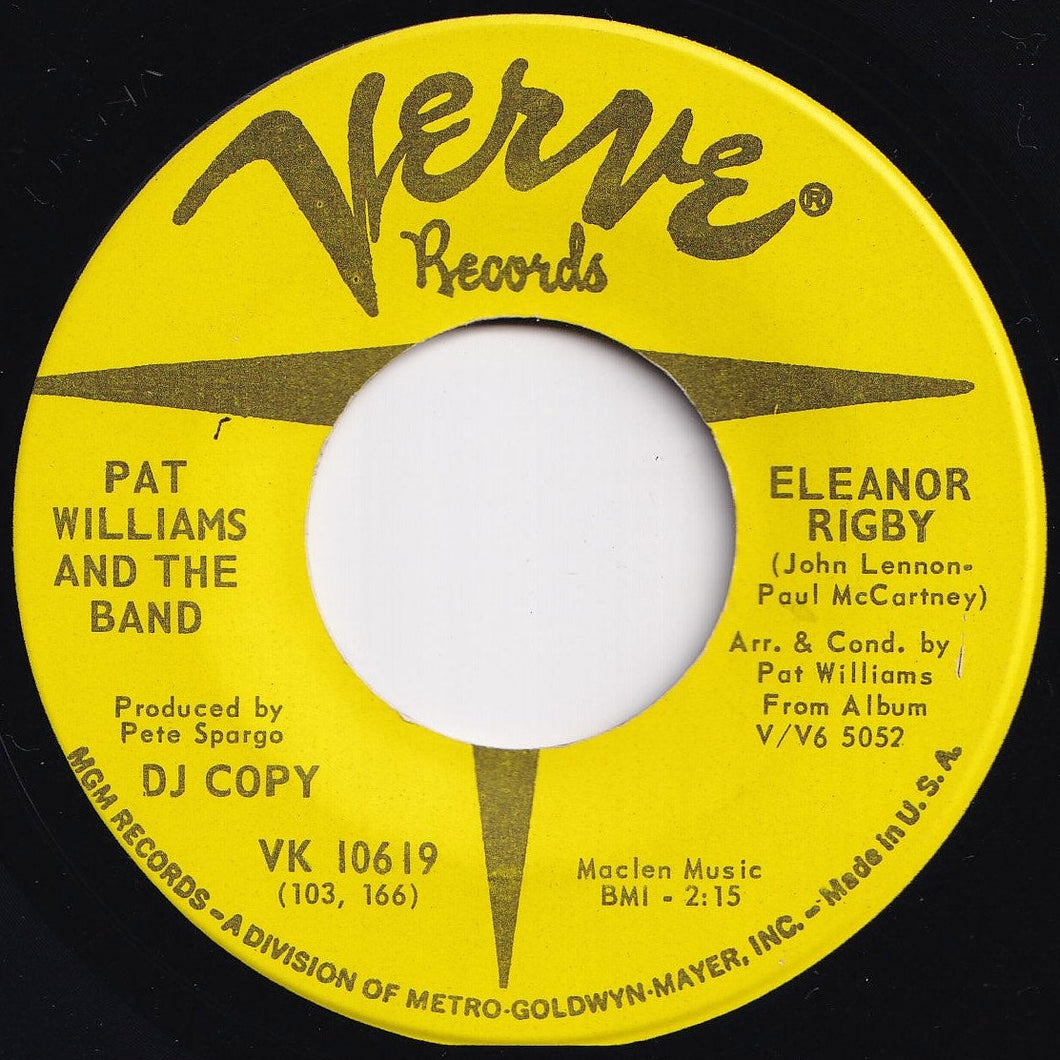 Pat Williams And The Band - Eleanor Rigby / X Shades (7 inch Record / Used)