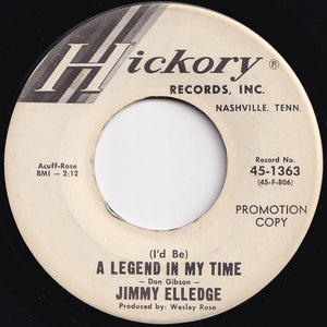 Jimmy Elledge - Pink Dally Rue / (I'd Be) A Legend in My Time (7 inch Record / Used)