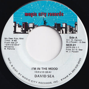 David Sea - I'm In The Mood / I Really Want To See You Tonight (7 inch Record / Used)