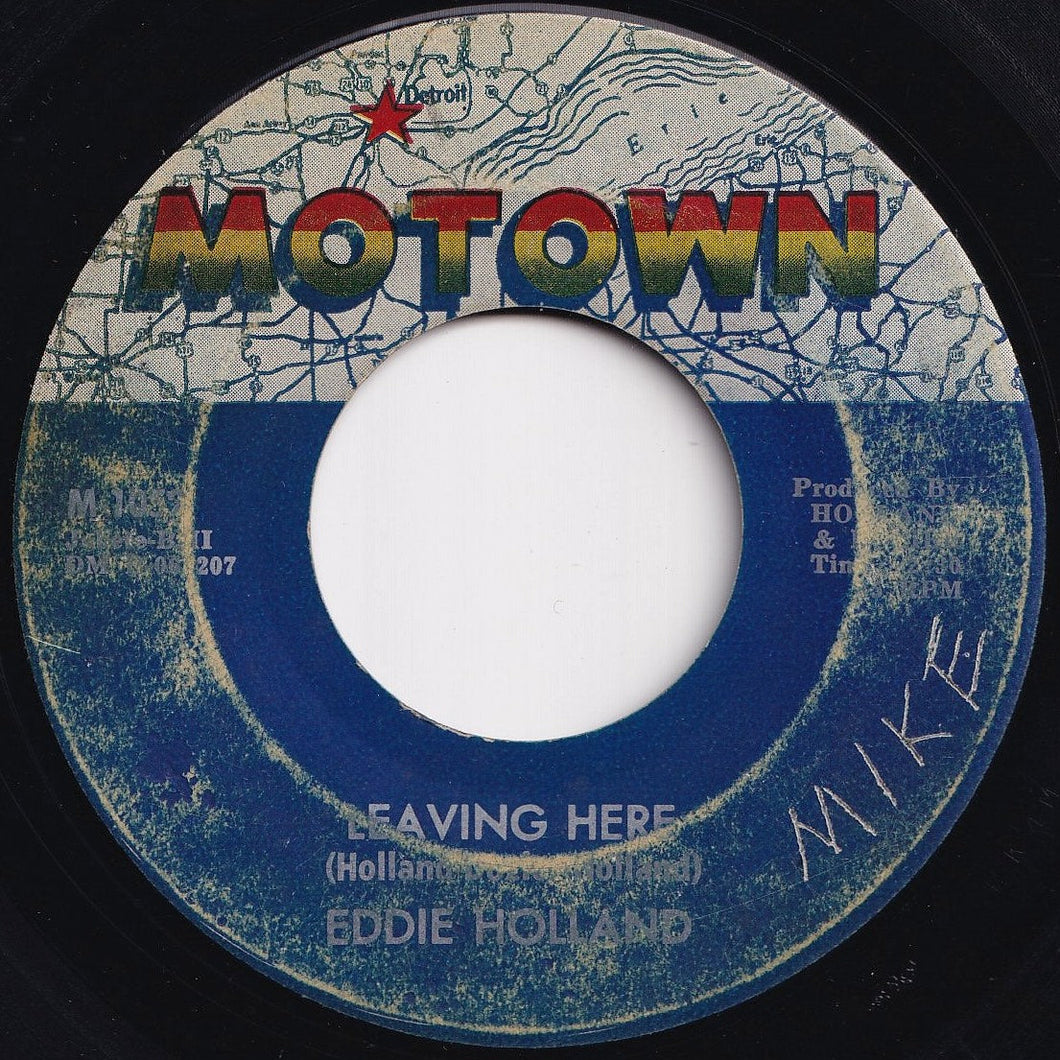 Eddie Holland - Leaving Here / Brenda (7 inch Record / Used)