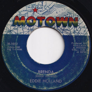 Eddie Holland - Leaving Here / Brenda (7 inch Record / Used)