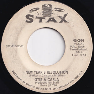 Otis & Carla - Lovey Dovey / New Year's Resolution (7 inch Record / Used)