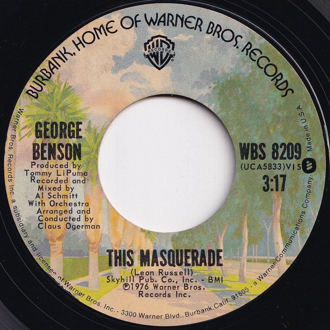 George Benson - This Masquerade / Lady (7 inch Record / Used)