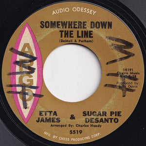 Etta James, Sugar Pie DeSanto - Do I Make Myself Clear / Somewhere Down The Line (7 inch Record / Used)