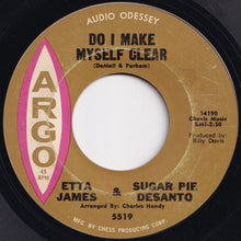 画像をギャラリービューアに読み込む, Etta James, Sugar Pie DeSanto - Do I Make Myself Clear / Somewhere Down The Line (7 inch Record / Used)
