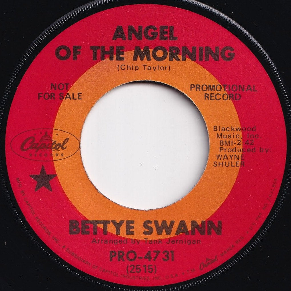 Bettye Swann - Angel Of The Morning / No Faith No Love (7 inch Record / Used)