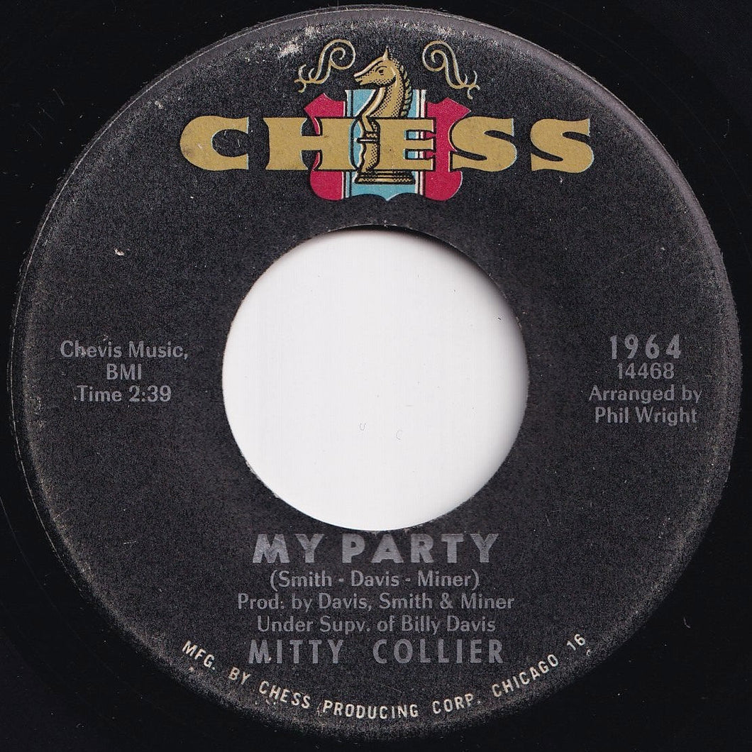 Mitty Collier - My Party / I'm Satisfied (7 inch Record / Used)