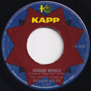 Richard Wolfe - In The Mood / Boogie Woogie (7 inch Record / Used)