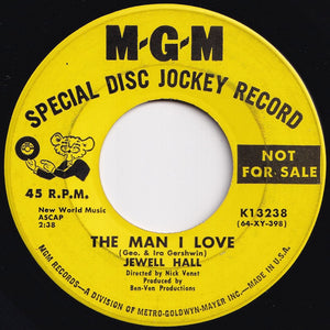 Jewell Hall - I'll Be There / The Man I Love (7 inch Record / Used)