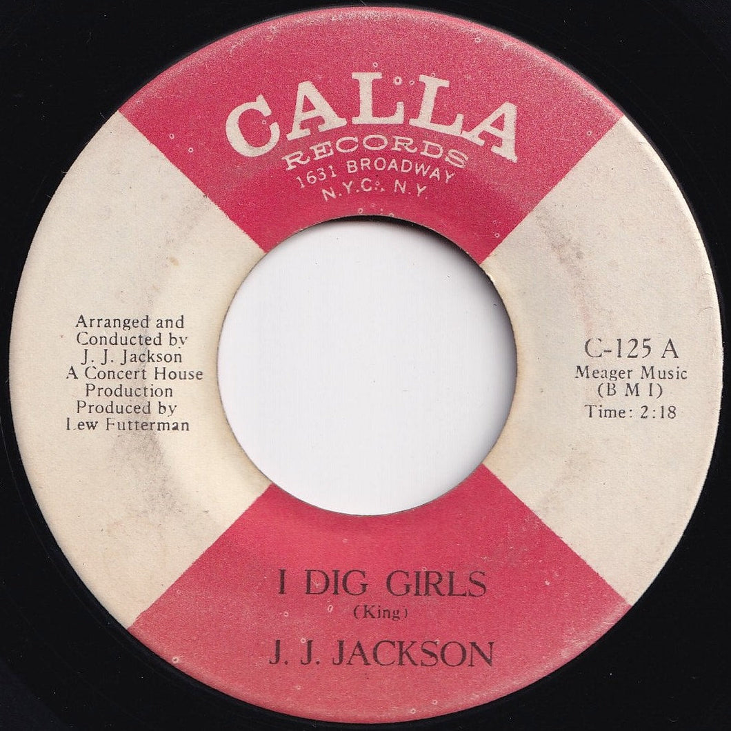 J.J. Jackson - I Dig Girls / That Ain't Right (7 inch Record / Used)