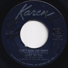 画像をギャラリービューアに読み込む, Jimmy Delphs - Don&#39;t Sign The Paper / Almost (7 inch Record / Used)
