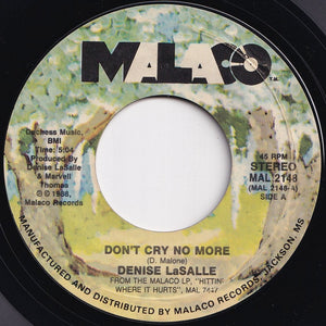 Denise LaSalle - Don't Cry No More / Eee Tee (7 inch Record / Used)
