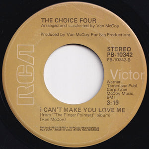 Choice Four - When You're Young And In Love / I Can't Make You Love Me (7 inch Record / Used)