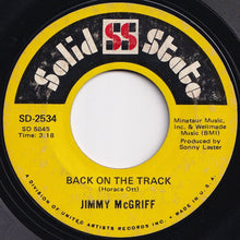 画像をギャラリービューアに読み込む, Jimmy McGriff - Back On The Track / Chris Cross (7 inch Record / Used)
