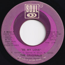 画像をギャラリービューアに読み込む, Originals - Be My Love / Endlessly Love (7 inch Record / Used)
