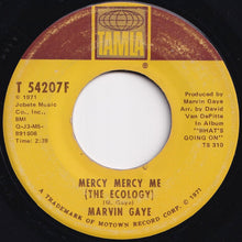 画像をギャラリービューアに読み込む, Marvin Gaye - Mercy Mercy Me (The Ecology) / Sad Tomorrows (7 inch Record / Used)
