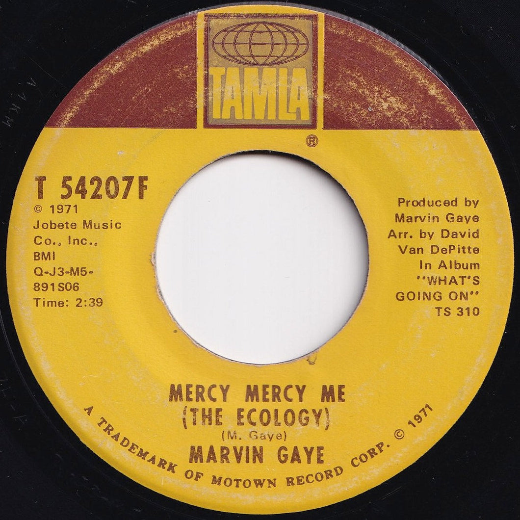 Marvin Gaye - Mercy Mercy Me (The Ecology) / Sad Tomorrows (7 inch Record / Used)