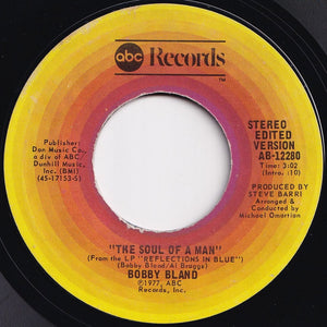 Bobby Bland - The Soul Of A Man (Edited Version) / If I Weren't A Gambler (7 inch Record / Used)