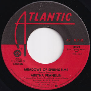 Aretha Franklin - Break It To Me Gently / Meadows Of Springtime (7 inch Record / Used)