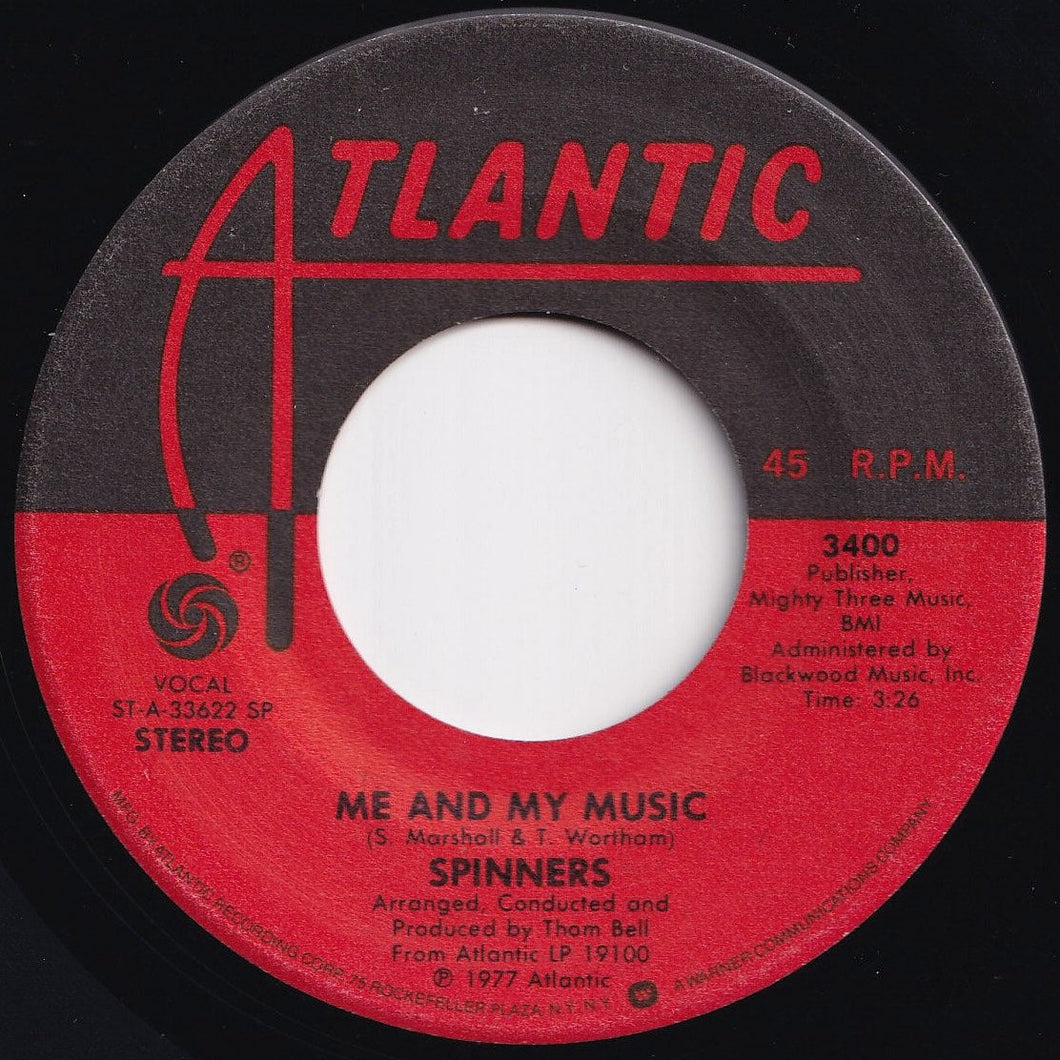 Spinners - Me And My Music / I'm Riding Your Shadow (Down To Love) (7 inch Record / Used)