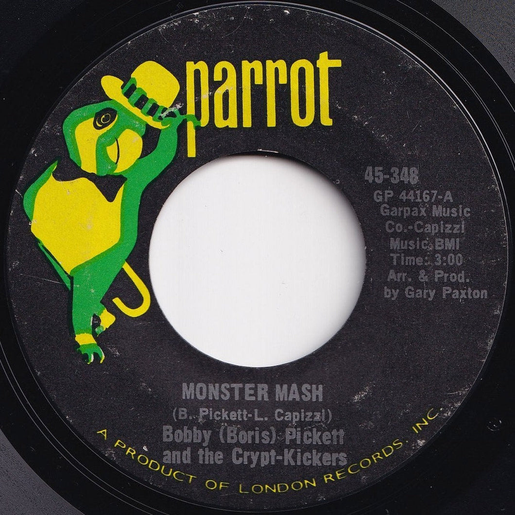 Bobby (Boris) Pickett And The Crypt-Kickers - Monster Mash / Monsters' Mash Party (7 inch Record / Used)