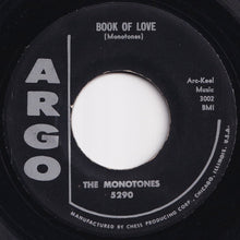 画像をギャラリービューアに読み込む, Monotones - Book Of Love / You Never Loved Me (7 inch Record / Used)
