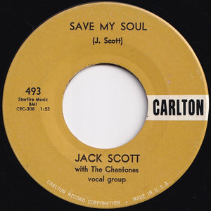 Jack Scott - Goodbye Baby / Save My Soul (7 inch Record / Used)