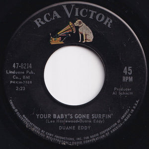 Duane Eddy - Your Baby's Gone Surfin' / Shuckin' (7 inch Record / Used)