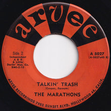 Load image into Gallery viewer, Marathons - Peanut Butter / Talkin&#39; Trash (7 inch Record / Used)
