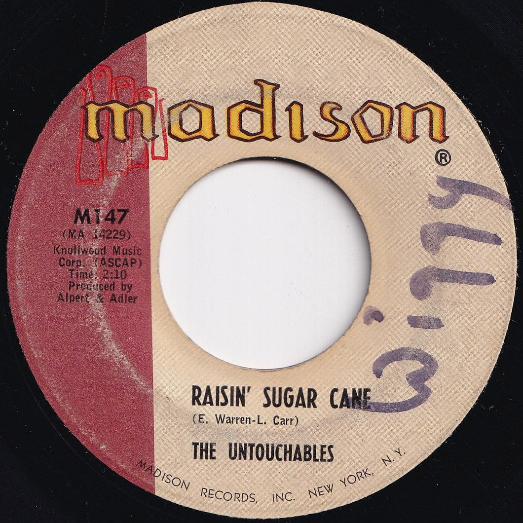 Untouchables - Raisin' Sugar Cane / Do Your Best (7 inch Record / Used)