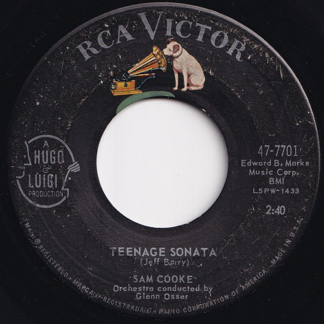 Sam Cooke - Teenage Sonata / If You Were The Only Girl (7 inch Record / Used)