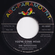 画像をギャラリービューアに読み込む, Impressions - Minstrel And Queen / You&#39;ve Come Home (7 inch Record / Used)
