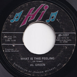 Al Green - You Ought To Be With Me / What Is This Feeling (7 inch Record / Used)