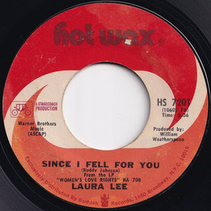 Laura Lee - I Don't Want Nothing Old (But Money) / Since I Fell For You (7 inch Record / Used)