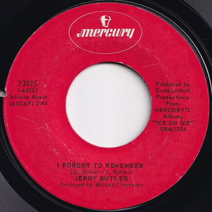 Jerry Butler - Got To See If I Can't Get Mommy (To Come Back Home) / I Forgot To Remember (7 inch Record / Used)