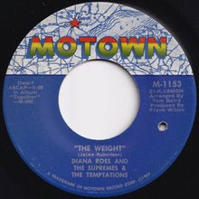 Load image into Gallery viewer, Diana Ross And The Supremes, Temptations - The Weight / For Better Or Worse (7 inch Record / Used)
