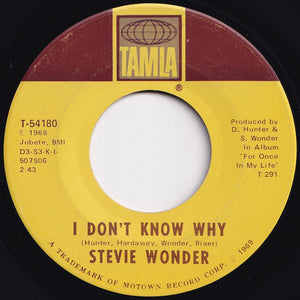 Stevie Wonder - My Cherie Amour / I Don't Know Why (7 inch Record / Used)