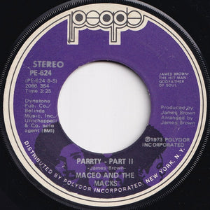 Maceo And The Macks - Parrty (Part 1) / (Part 2) (7 inch Record / Used)