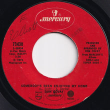 画像をギャラリービューアに読み込む, Don Covay - Somebody&#39;s Been Enjoying My Home / Bad Mouthing (7 inch Record / Used)
