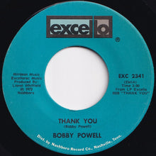 Load image into Gallery viewer, Bobby Powell - Thank You / C. C. Rider (7 inch Record / Used)
