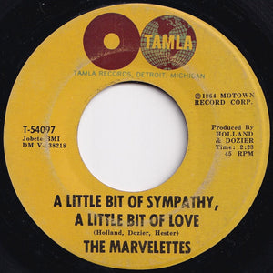 Marvelettes - You're My Remedy / A Little Bit Of Sympathy, A Little Bit Of Love (7 inch Record / Used)