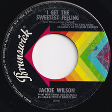 Load image into Gallery viewer, Jackie Wilson - I Get The Sweetest Feeling / Nothing But Blue Skies (7 inch Record / Used)
