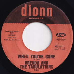 Brenda And The Tabulations - Hey Boy / When You're Gone (7 inch Record / Used)