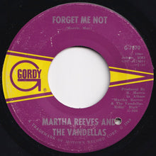 Load image into Gallery viewer, Martha Reeves And The Vandellas - I Promise To Wait My Love / Forget Me Not (7 inch Record / Used)
