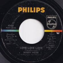 画像をギャラリービューアに読み込む, Bobby Hebb - A Satisfied Mind / Love, Love, Love (7 inch Record / Used)

