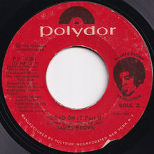 画像をギャラリービューアに読み込む, James Brown - Hustle!!! (Dead On It) / Dead On It (Part II) (7 inch Record / Used)
