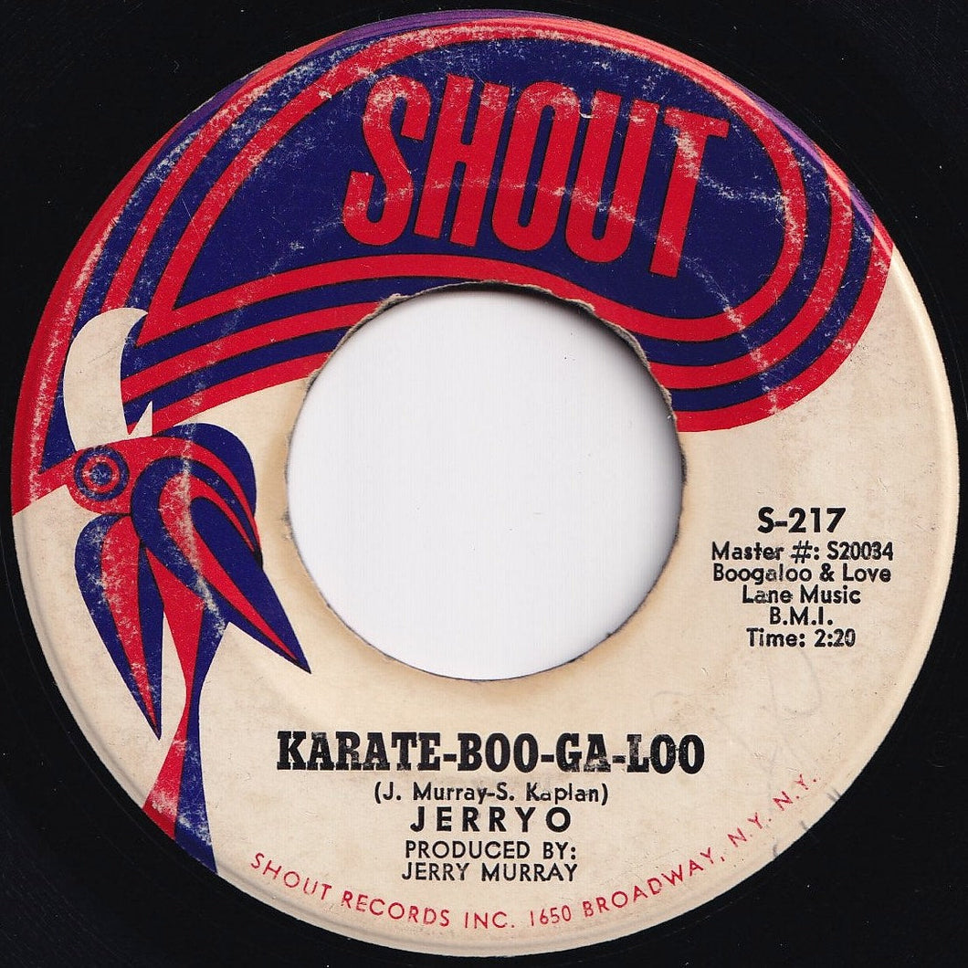 Jerry O - Karate-Boo-Ga-Loo / The Pearl (7 inch Record / Used)